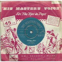 Joe Gordon Folk Four Football Crazy USED VINYL 7INCH 45 RPM