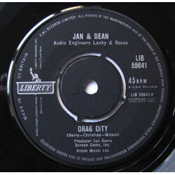 Jan & Dean Drag City USED VINYL 7INCH 45 RPM SINGLE
