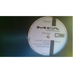 Precious Let's Get It Started USED VINYL 12INCH PROMO