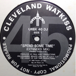 Cleveland Watkiss Spend Some Time Vinyl 12" USED