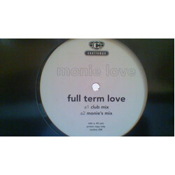 Monie Love Full Term Love USED VINYL 12INCH 45 RPM PROMO