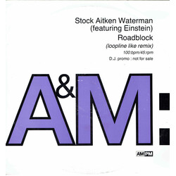 Stock, Aitken & Waterman / Einstein (2) Roadblock USED VINYL 12INCH 45 RPM SINGLE PROMO