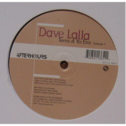 Dave Lalla Terra 4 Yo Era Vol.1 Vinyl 12" USED