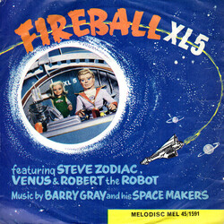 Barry Gray / Spacemakers Zero G / Fireball VINYL 7" USED