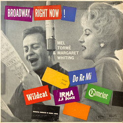 Mel Tormé / Margaret Whiting Broadway, Right Now! Vinyl LP USED