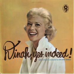 Dinah Shore Dinah, Yes Indeed! Vinyl LP USED