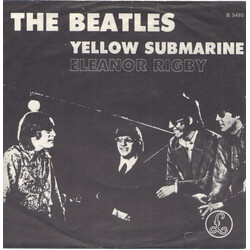 The Beatles Yellow Submarine / Eleanor Rigby Vinyl 7" USED