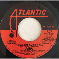 ABBA The Winner Takes It All USED VINYL 7INCH SINGLE 45 RPM