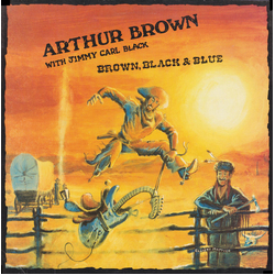 Arthur Brown / Jimmy Carl Black Brown, Black & Blue Vinyl LP USED