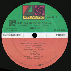 Suzy Q Get On Up Do It Again USED VINYL 12INCH 33 S RPM