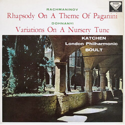 Sergei Vasilyevich Rachmaninoff / Ernst von Dohnányi / Julius Katchen / The London Philharmonic Orchestra / Sir Adrian Boult Rhapsody On A Theme Of Pa