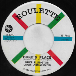 Duke Ellington / Louis Armstrong Duke's Place USED VINYL 7INCH 45 RPM