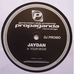 Jaydan Your Move / Get It On USED VINYL 12INCH 45 RPM PROMO