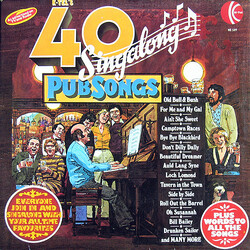 Unknown Artist 40 Singalong Pub Songs Vinyl LP USED