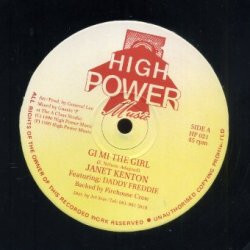 Janet Kenton / Daddy Freddy Gi Mi The Girl USED VINYL 12INCH