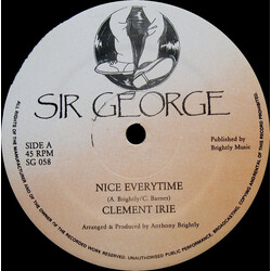 Clement Irie / Pure Silk Nice Everytime USED VINYL 12INCH 45 RPM