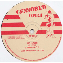CJ Lewis Me Hood / Two Minute Gal USED VINYL 12INCH
