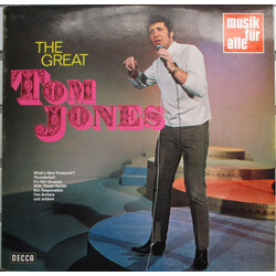 Tom Jones The Great Tom Jones Vinyl LP USED