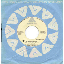 The Glitter Band Makes You Blind USED VINYL 7INCH 45 RPM SINGLE PROMO STEREO MONO