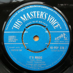 Teddy Randazzo It's Magic USED VINYL 7INCH 45 RPM SINGLE