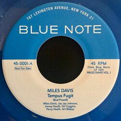 Miles Davis / Bud Powell Tempus Fugit / Un Poco Loco (1st Take) USED VINYL SINGLE 7INCH 45 RPM MONO PROMO