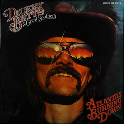 Dickey Betts & Great Southern Atlanta's Burning Down Vinyl LP USED
