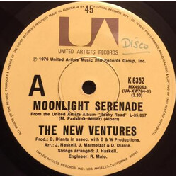 The Ventures Moonlight Serenade USED VINYL 7INCH 45 RPM SINGLE