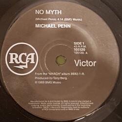 Michael Penn No Myth USED VINYL 7INCH 45 RPM SINGLE