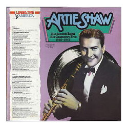 Artie Shaw And His Orchestra / Artie Shaw And His Gramercy Five Artie Shaw His Second Band His Gramercy Five 1940-1941 Vinyl LP USED