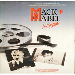 Jerry Herman Mack & Mabel In Concert Vinyl LP USED