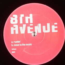 8th Avenue Rushin' / Move To The Music USED VINYL 12INCH UNOFFICIAL RELEASE