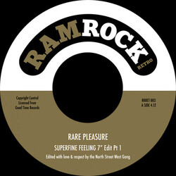 Rare Pleasure Superfine Feeling USED VINYL 7INCH 45 RPM