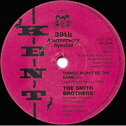 The Smith Brothers / Simon Barbee Things Won't Be The Same / The Wind USED VINYL 7INCH 45 RPM LIMITED EDITION PROMO