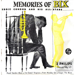 Eddie Condon And His All-Stars Memories Of Bix USED VINYL 7INCH 45 RPM EP