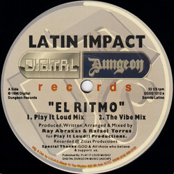 Latin Impact El Ritmo USED VINYL 12INCH 33 S RPM