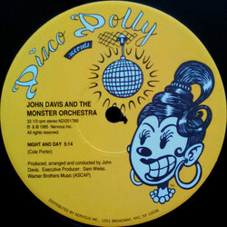 John Davis & The Monster Orchestra / K.I.D. Night And Day / You Don't Like My Music USED VINYL 12INCH