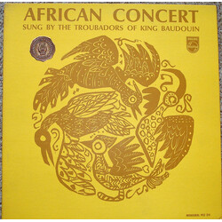 Les Troubadours Du Roi Baudouin African Concert Vinyl LP USED