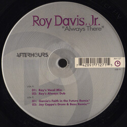 Roy Davis Jr. Always There USED VINYL 12INCH 33 S RPM