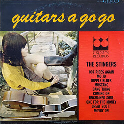 The Stingers (2) Guitars A Go Go Vinyl LP USED
