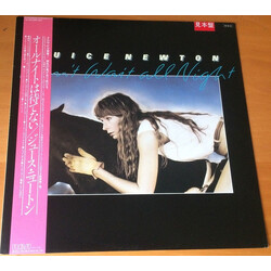 Juice Newton Can't Wait All Night Vinyl LP USED