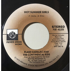 Flash Cadillac & The Continental Kids Hot Summer Girls USED VINYL 7INCH 45 RPM SINGLE