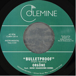 Orgone Bulletproof USED VINYL 7INCH 45 RPM