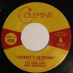 The Sure Fire Soul Ensemble Jeannie's Get Down / A Message From The Meters Vinyl 7" USED