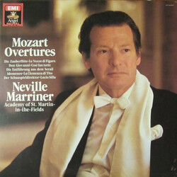 Wolfgang Amadeus Mozart / Sir Neville Marriner / The Academy Of St. Martin-in-the-Fields Overtures Vinyl LP USED