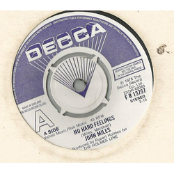 John Miles No Hard Feelings / Nice Man Jack Vinyl 7" USED