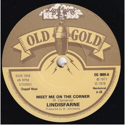 Lindisfarne Meet Me On The Corner / Lady Eleanor USED VINYL 7INCH 45 RPM SINGLE