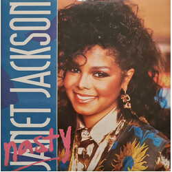 Janet Jackson Nasty USED VINYL 7INCH SINGLE 45 RPM