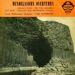 Felix Mendelssohn-Bartholdy / Wiener Philharmoniker / Carl Schuricht Overtures Vinyl LP USED