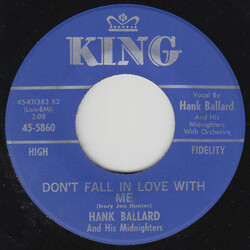 Hank Ballard & The Midnighters Don't Fall In Love With Me Vinyl 7" USED