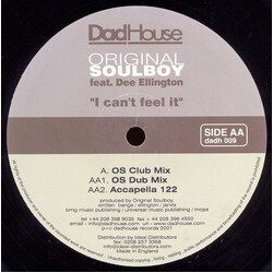 Original Soulboy I Can't Feel It USED VINYL 12INCH